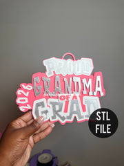 Proud Grandma Hype Chain 3MF | STL File