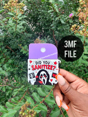 GHOST HAND SANITIZER CASE 3MF FILE