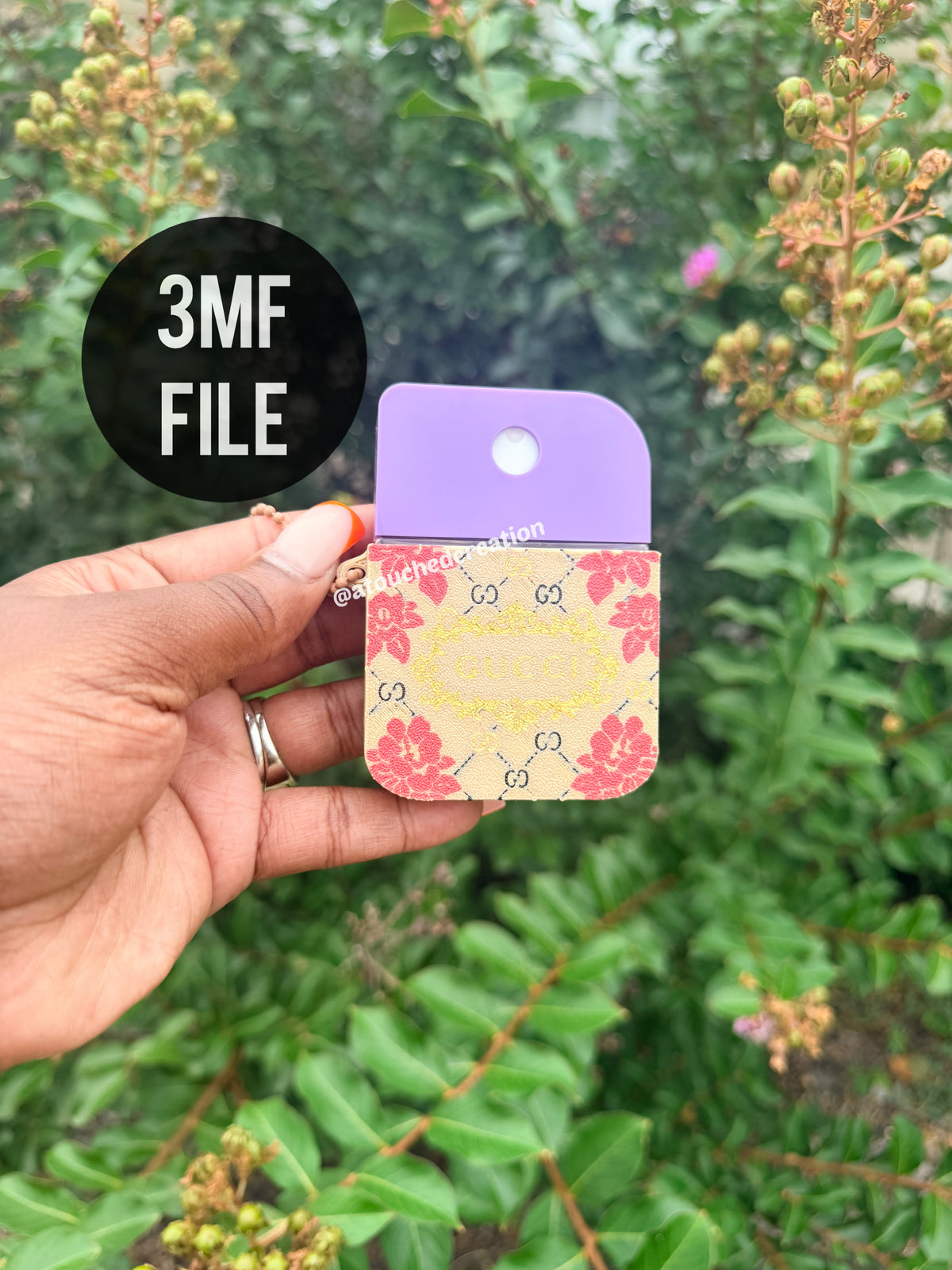GG HAND SANITIZER CASE 3MF FILE