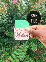 L HAND SANITIZER CASE 3MF FILE