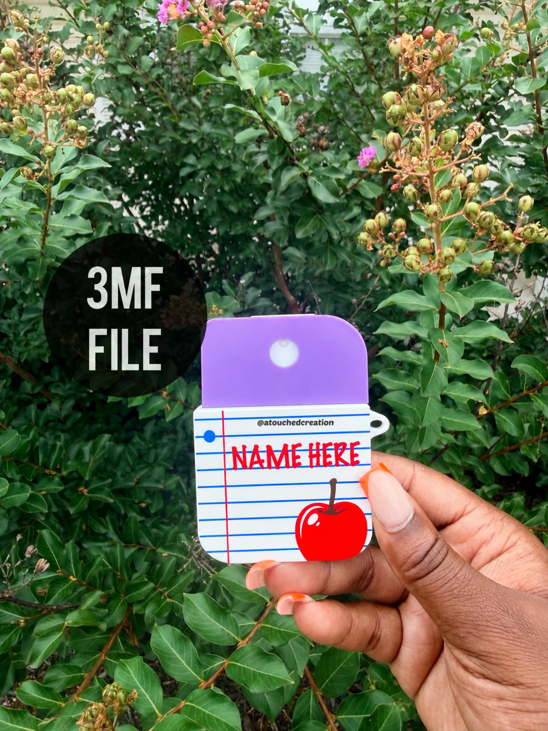 PAPER HAND SANITIZER CASE 3MF FILE