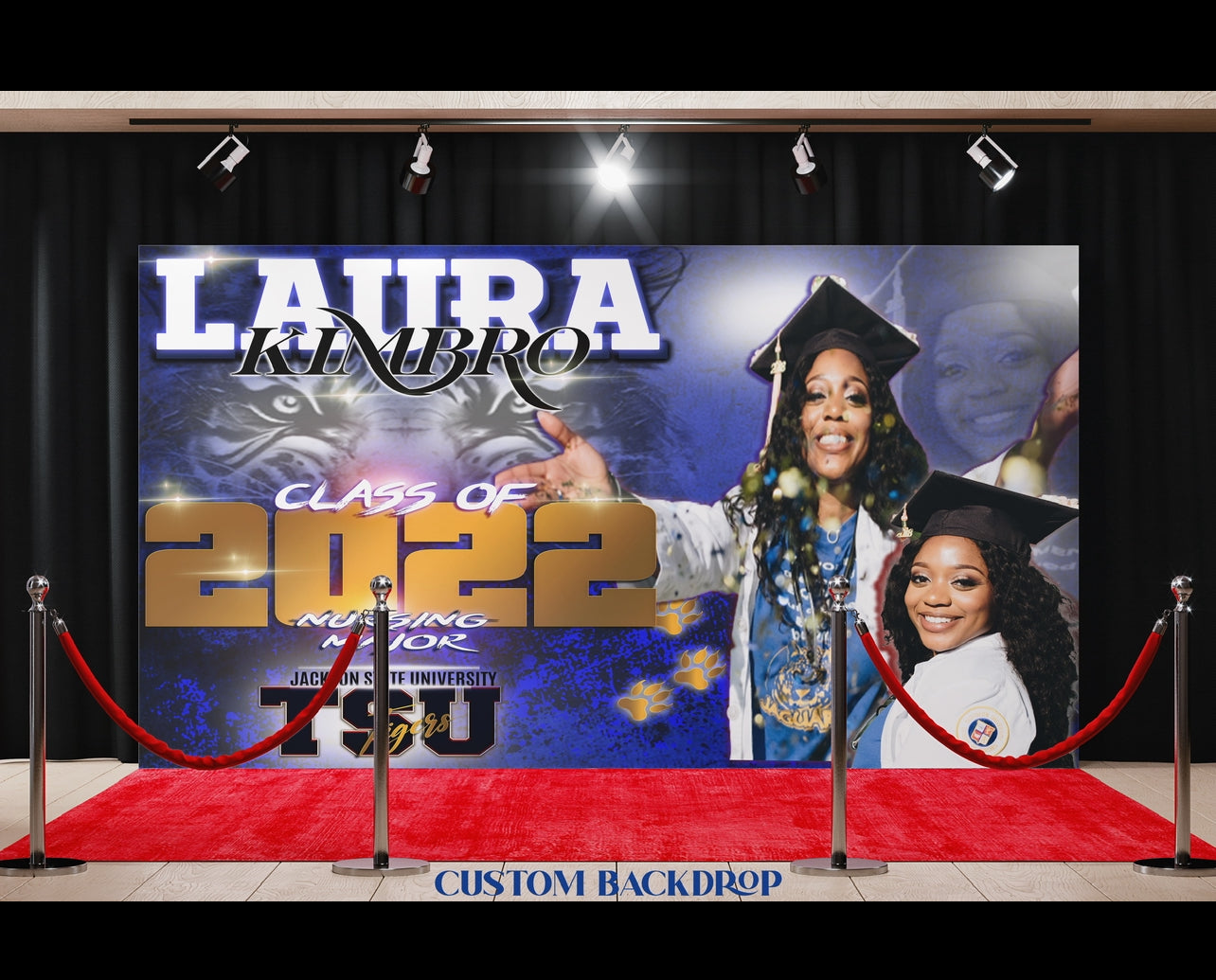 Custom Backdrop Designers Backdrop Design Only – A’Touched Creation
