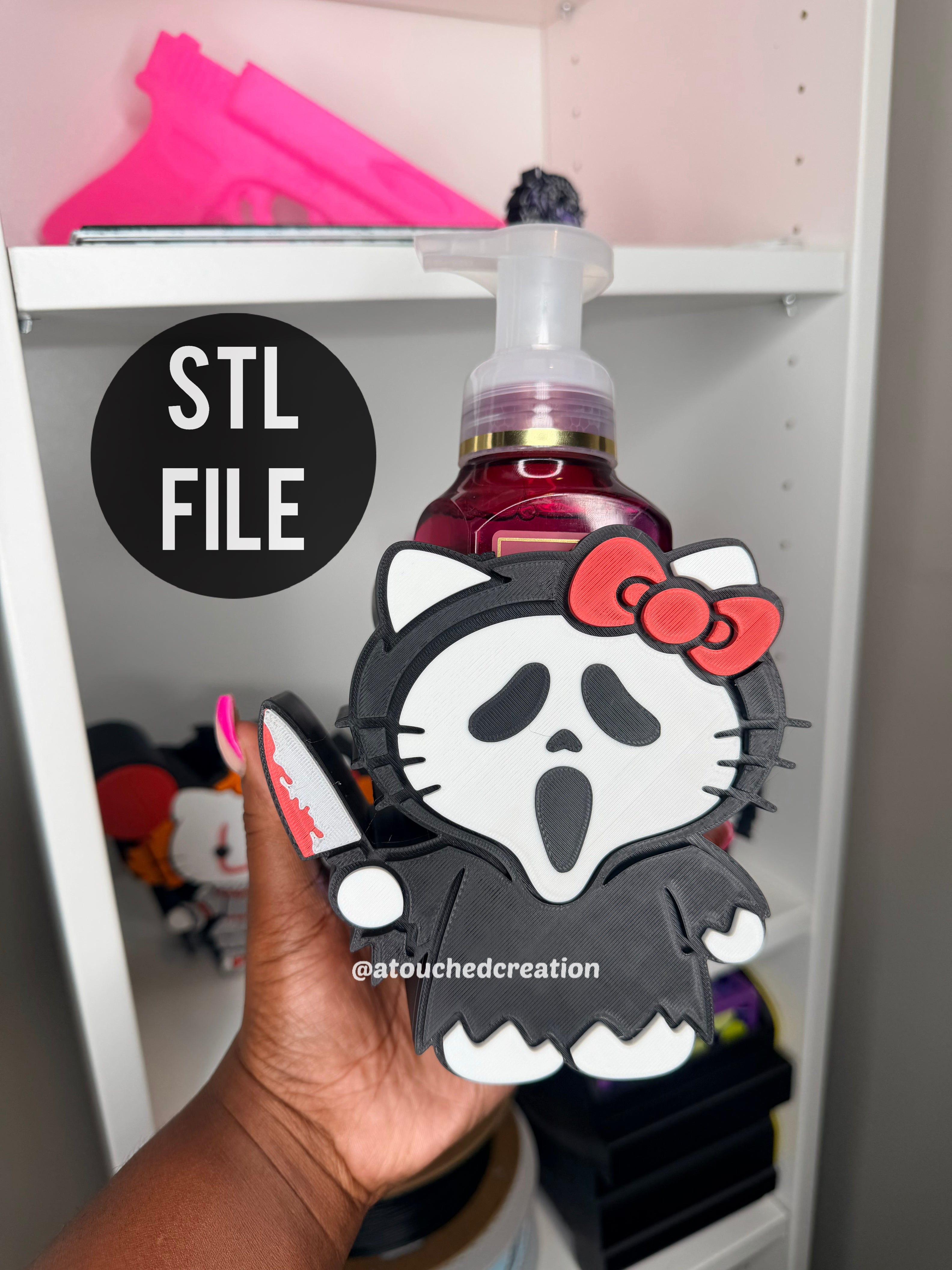 HK SPOOKY Soap Holder Bundle |  3D File