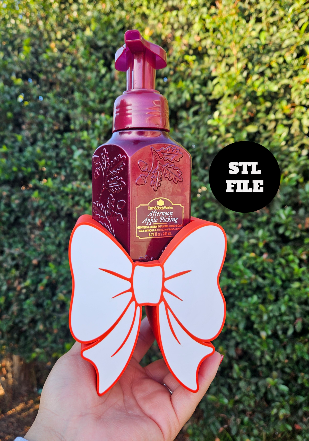 Bow Soap Holder 3D File