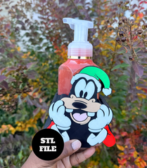 Goof Christmas Soap Holder 3D File