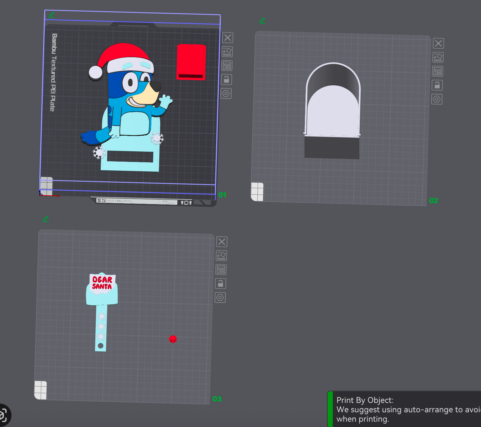 Blue Dog Mailbox STL | 3MF