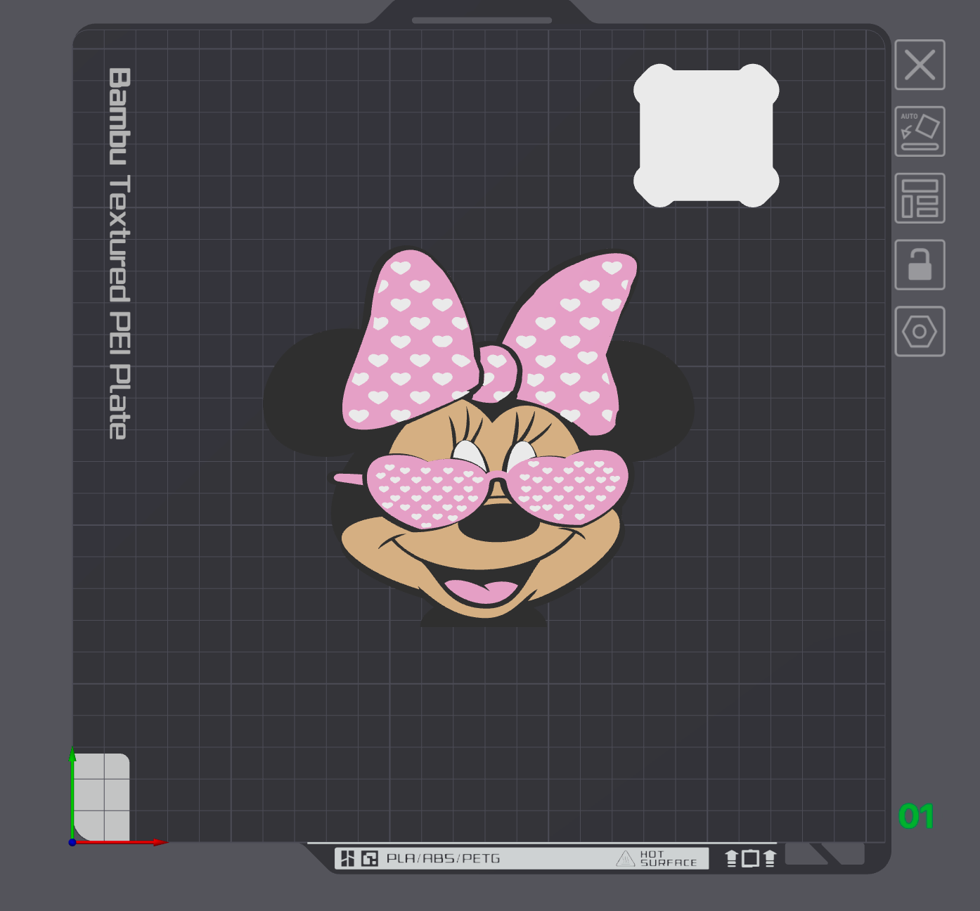 MINIE Valentines Day Soap Holder 3D File