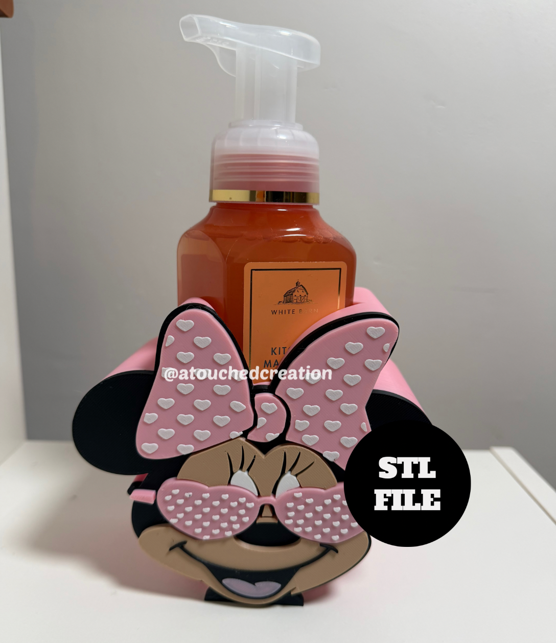MINIE Valentines Day Soap Holder 3D File