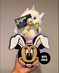 Minie Easter Basket 3D File