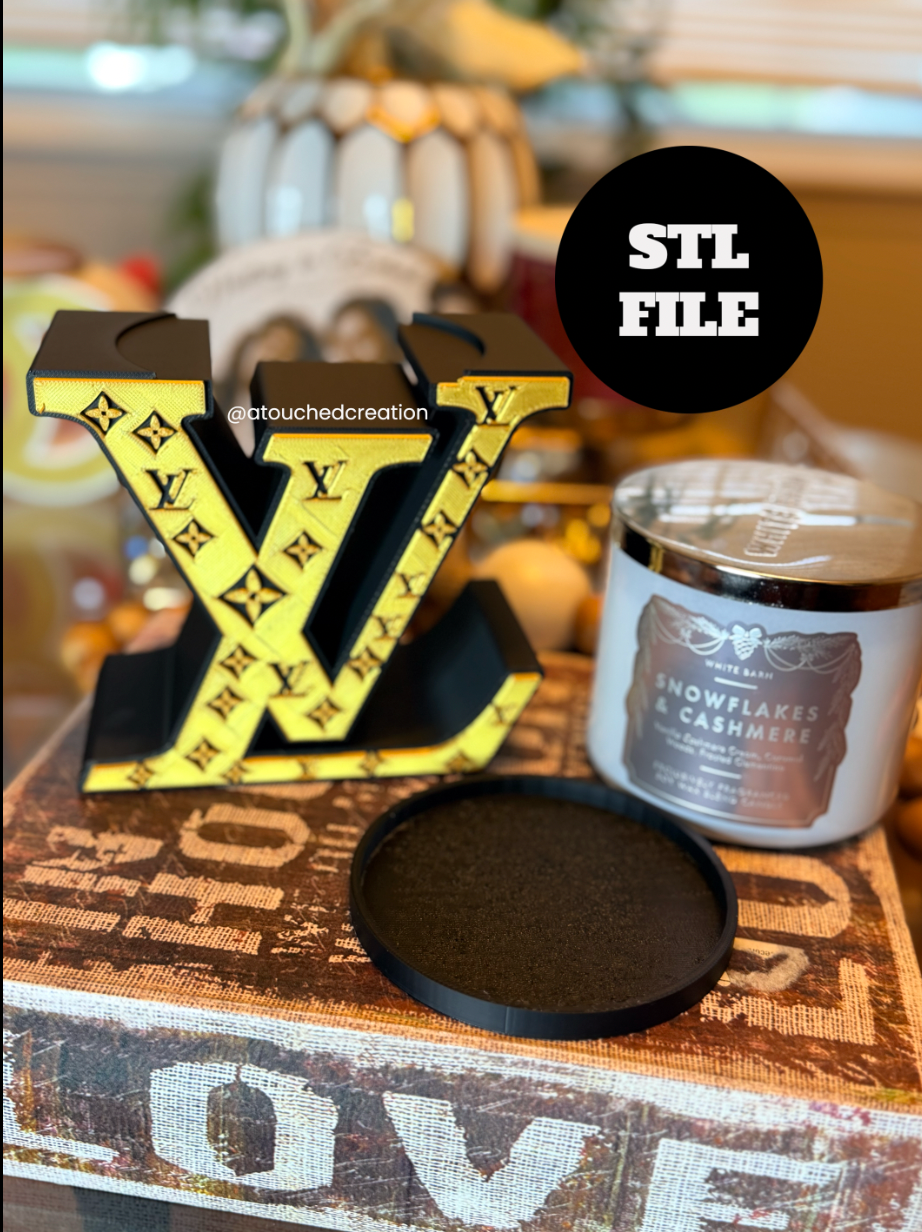 Lewy Lux Candle Holder STL | 3MF FILE