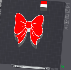 Bow Soap Holder 3D File