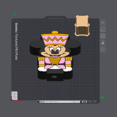 Micke (Y) & MINIE Nutcracker Soap Holder 3D File