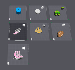 EXPANSION PACK 1 CHAIR CHARMS DIGITAL 3MF| STL FILE