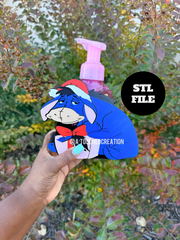 Blue Donkey Soap Holder 3D File